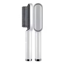 hermostatic Hair Straightening Brush – 5 Temperature Settings, Fast Heating Professional Hair Styler